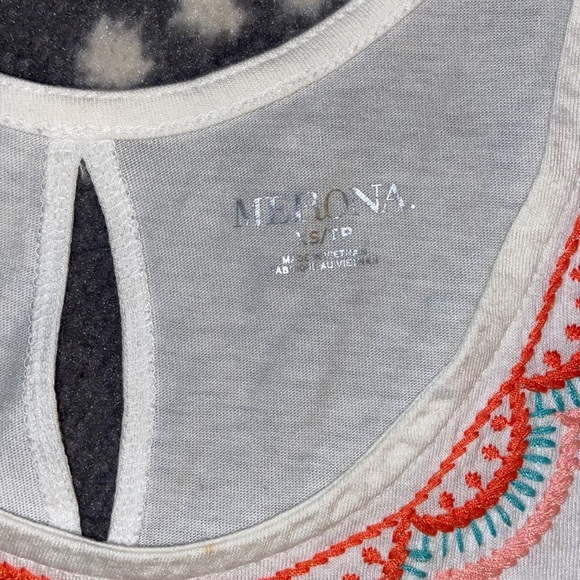 Merona detailed XS tank top - Picture 2 of 5